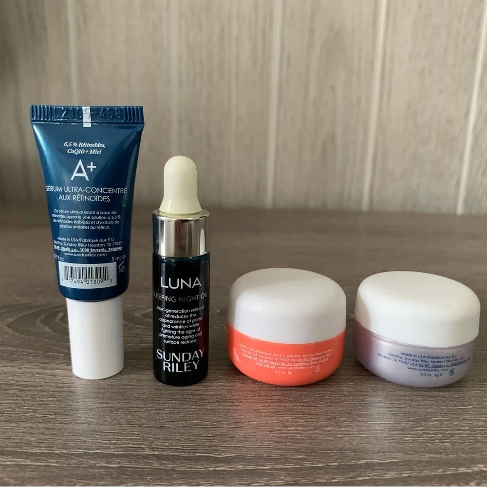 Sunday Riley ICE Ceramide Luna Sleeping Night Oil CEO Moisturizer A+ Retinoid